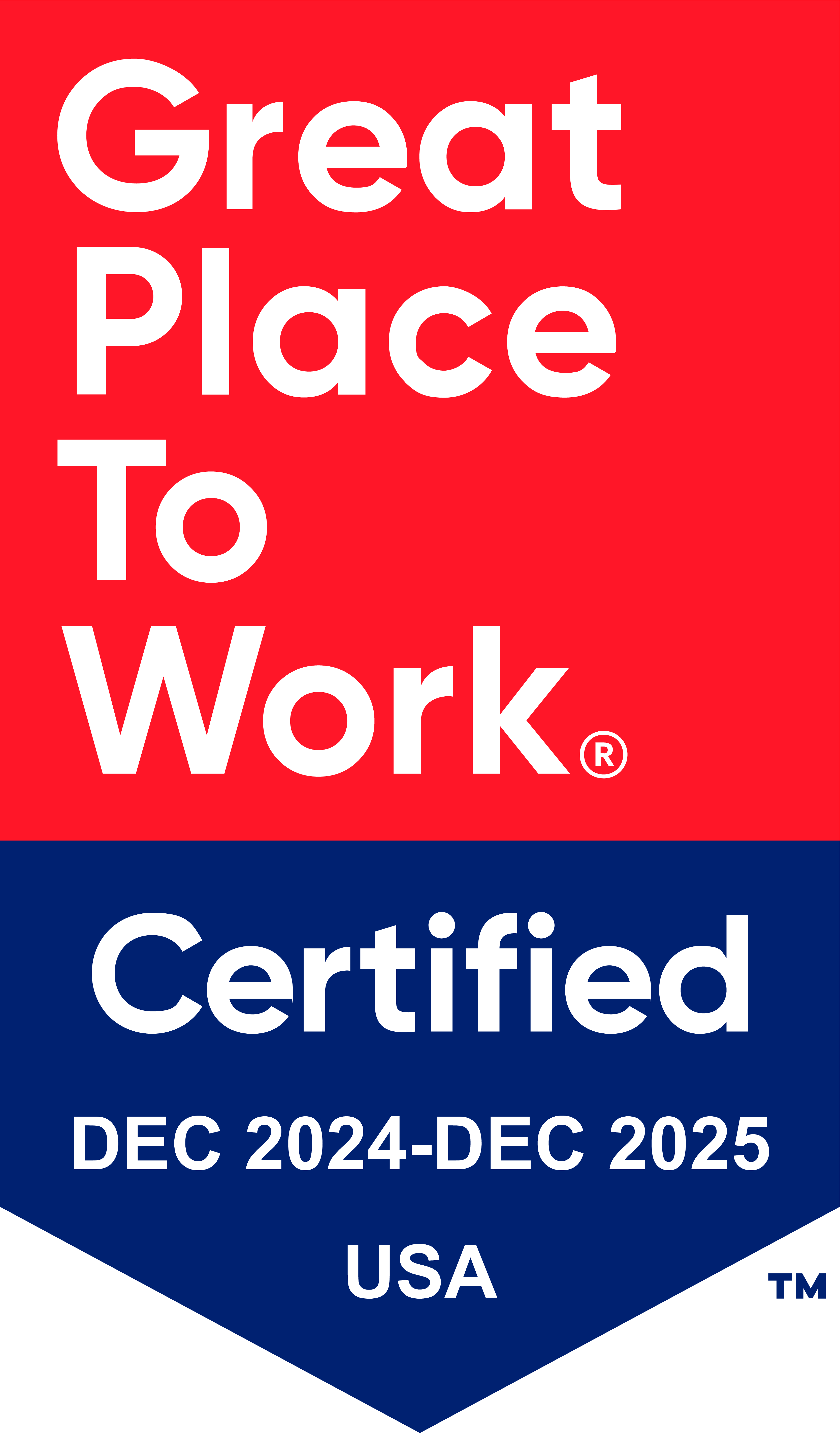 Great Place to Work badge