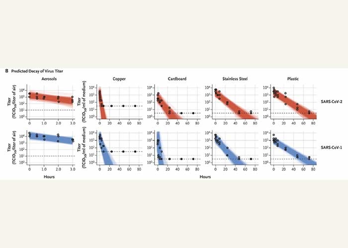 Predicted Decay of Virus Titer
