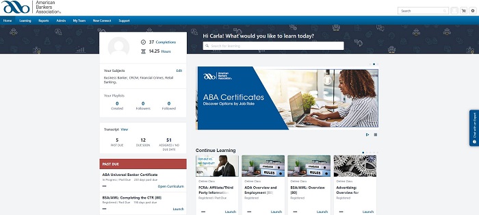 LMS homepage LMS homepage