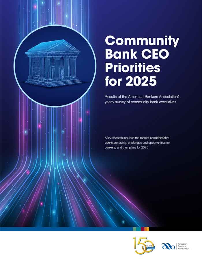 Community Bank CEO Priorities in 2025 Report