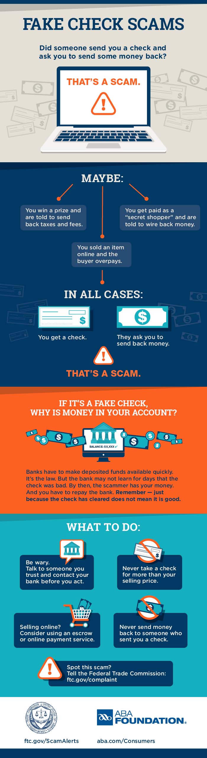 Fake Check Scams