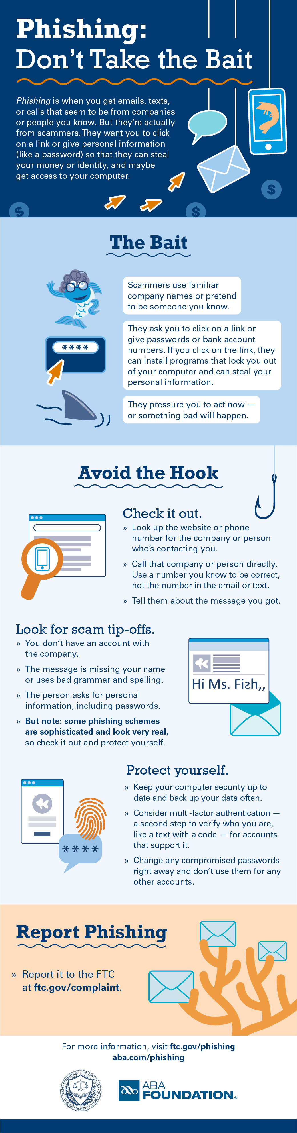 Phishing: Don't Take the Bait